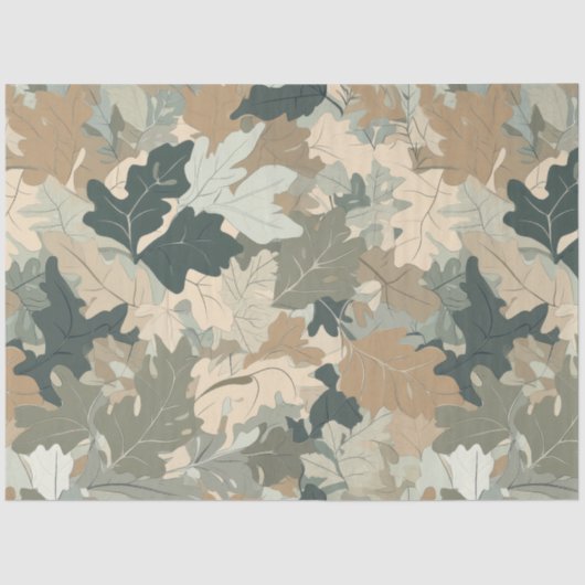 Een realistische Camo Design Series #4 Tissuepapier (Voorkant)