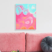 Een realiteit dromen canvas afdruk (Insitu (Woonkamer))