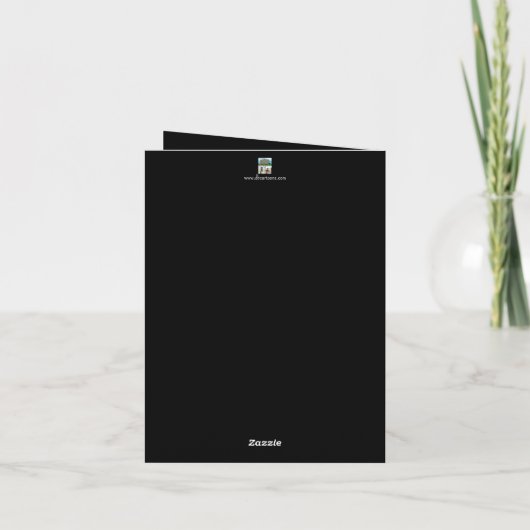 Een recent Wenskaart van Shows Kaart (Achterkant)