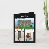 Een recent Wenskaart van Shows Kaart (Voorkant)