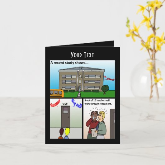 Een recent Wenskaart van Shows Kaart (Gele Bloem)