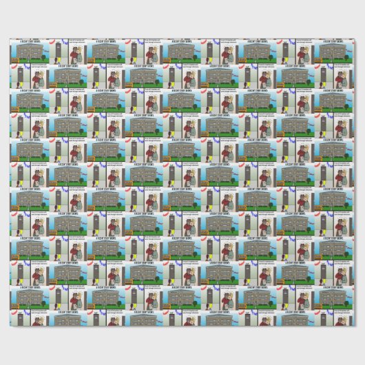 Een recente studie leraar pensioen inpakpapier (Vlak)