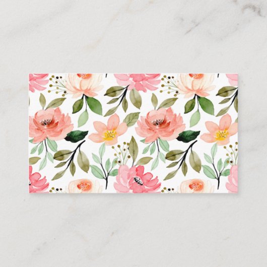 een recept voor de bride informatiekaartje (Achterkant)