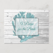 Een recept voor de bruidbruidenkaart briefkaart (Voorkant)