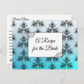 Een recept voor de bruidbruidenkaart briefkaart (Voorkant / Achterkant)