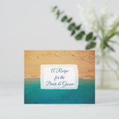 Een recept voor de bruidbruidenkaart briefkaart (Staand voorkant)