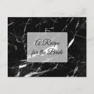 Een recept voor de bruidbruidenkaart briefkaart