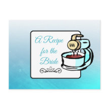 Een recept voor de bruidbruidenkaart