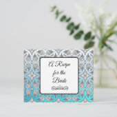 Een recept voor de bruidbruidenkaart briefkaart (Staand voorkant)