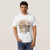 Een receptioniste van een dierenarts T-shirt (Voorkant volledig)