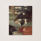 Een rechter en drie advocaten, Venetian School (ol Legpuzzel (Verticaal)