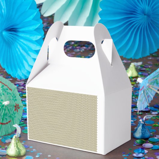 Een rechthoekig tapijt met ingewikkeld geometrisch bedankdoosjes (Feest)