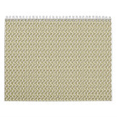 Een rechthoekig tapijt met ingewikkeld geometrisch kalender (Hoes)