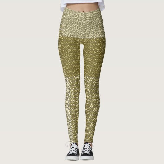 Een rechthoekig tapijt met ingewikkeld geometrisch leggings (Voorkant)