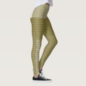 Een rechthoekig tapijt met ingewikkeld geometrisch leggings (Rechts)