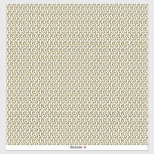 Een rechthoekig tapijt met ingewikkeld geometrisch sticker