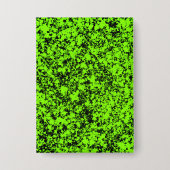 Een rechthoekige pin met afbeelding van mijn abstr button (Voorkant)