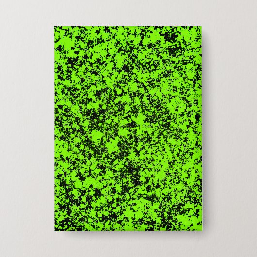 Een rechthoekige pin met afbeelding van mijn abstr button (Voorkant)