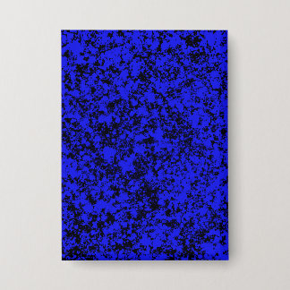 Een rechthoekige pin met afbeelding van mijn abstr button