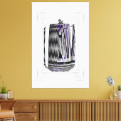Een rechtopstaand vaartuig canvas afdruk (Insitu (Woonkamer))