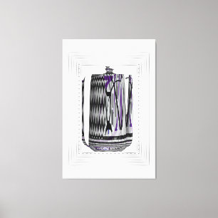 Een rechtopstaand vaartuig canvas afdruk