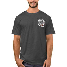 Een Red Fire Truck Rescue T-Shirt
