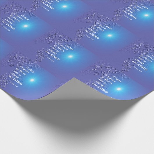 Een redder is gebrand/kerstpapier cadeaupapier (Hoek)