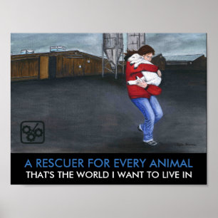 Een redder voor elk dier poster