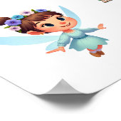 Een reeks magische kleine cartoon feeën poster (Hoek)