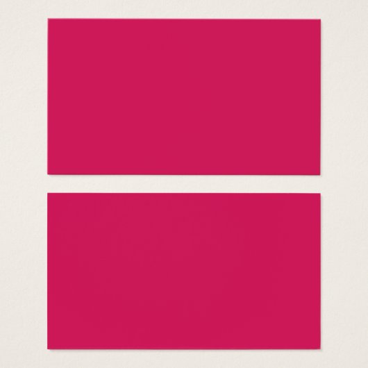 Een reeks rode en roze bloemen met weelderige groe visitekaartje (Voorkant /achterkant)