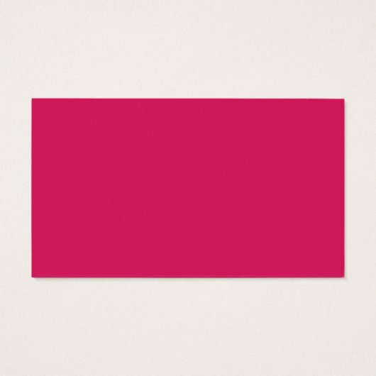 Een reeks rode en roze bloemen met weelderige groe visitekaartje (Achterkant)