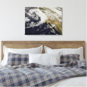 Een reeks sterke stormen met felle winden 2 canvas afdruk (Insitu (Slaapkamer))