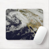 Een reeks sterke stormen met felle winden 2 muismat (Met muis)