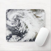 Een reeks sterke stormen met felle winden muismat (Met muis)