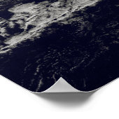 Een reeks sterke stormen met felle winden poster (Hoek)