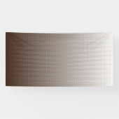 Een reeks van bruine en witte strepen gerangschikt spandoek (Horizontaal)