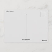 Een regenachtige dag in Algerije Briefkaart (Achterkant)