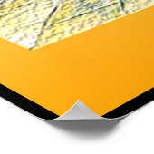 Een regenachtige dag in Boston Poster (Hoek)