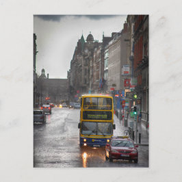Een regenachtige dag in Dublin Briefkaart