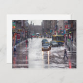 Een regenachtige dag in Dublin Briefkaart (Voorkant / Achterkant)
