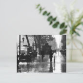 Een regenachtige dag in Parijs Briefkaart (Staand voorkant)