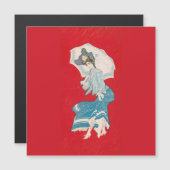 Een regenachtige madeliefje (1905) Grijze Litho. C (Voorkant / Achterkant)