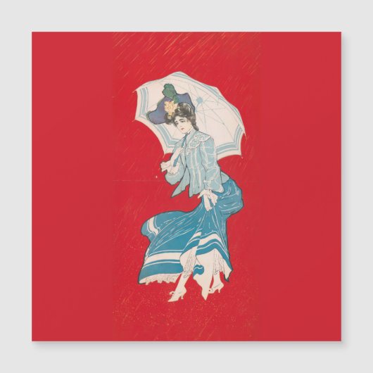 Een regenachtige madeliefje (1905) Grijze Litho. C (Voorkant)