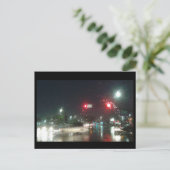 Een regenachtige startpunt briefkaart (Staand voorkant)