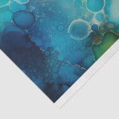 Een Regenboog Alcohol Ink Series Design 10 Tissuepapier (Detail)