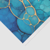 Een Regenboog Alcohol Ink Series Design 3 Tissuepapier (Detail)