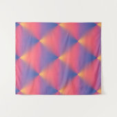 Een regenboog op zonsondergang wandkleed (Voorkant (horizontaal))