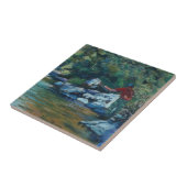 Een regenboog opsluiten tegeltje (Zijkant)