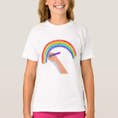 Een regenboog tekenen t-shirt (Voorkant)