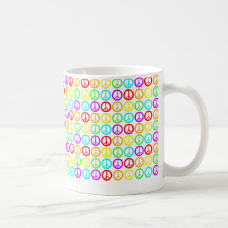 Een regenboog van de vrede koffiemok